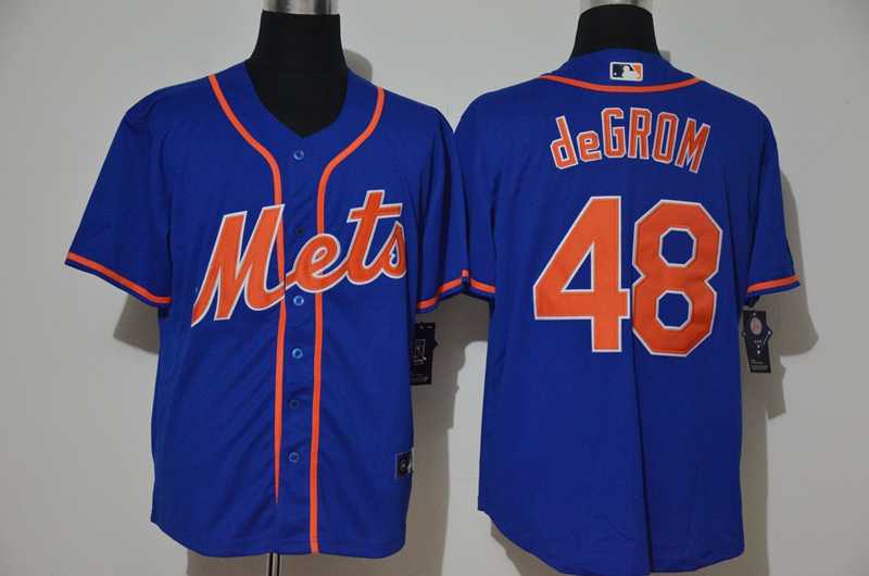 Mets 48 Jacob deGrom Royal 2020 Nike Cool Base Jersey,We sell and wholesale Mets 48 Jacob deGrom Royal 2020 Nike Cool Base Jersey on line form chian!